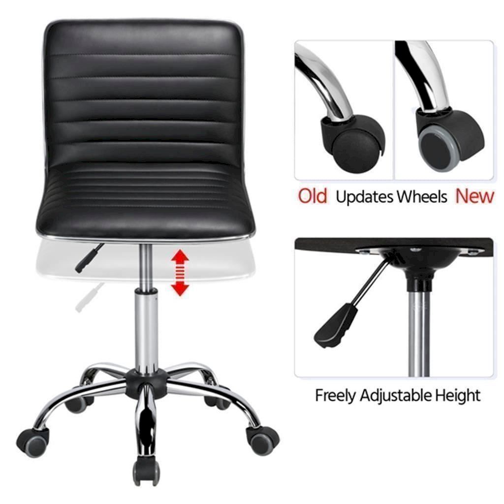 Chaises: Yaheetech Rollhocker schreibtischstuhl – Neuf avec emballage d'origine à Bottighofen par zaap 3