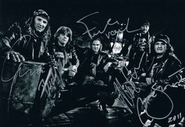 Krokus Autogramm signiert Foto 20x30cm