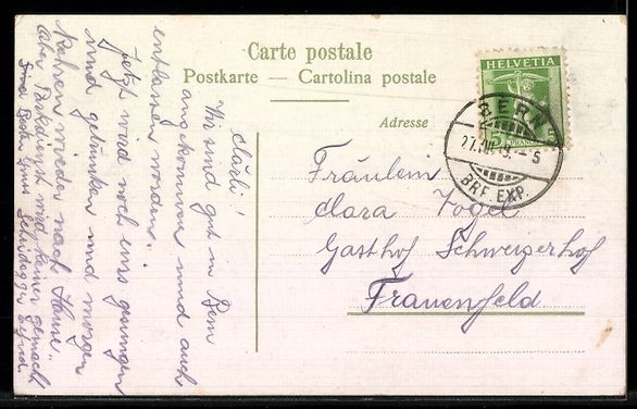 Cartes postales: AK Bern, Kaserne – D'occasion à Berlin par bartko-reher 1