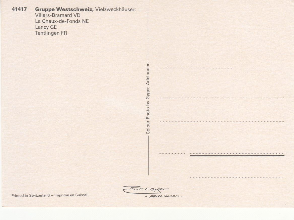 Cartoline postali: Ballenberg ca. 1980 – Usato da Bürglen TG venduto da StampGraf 1