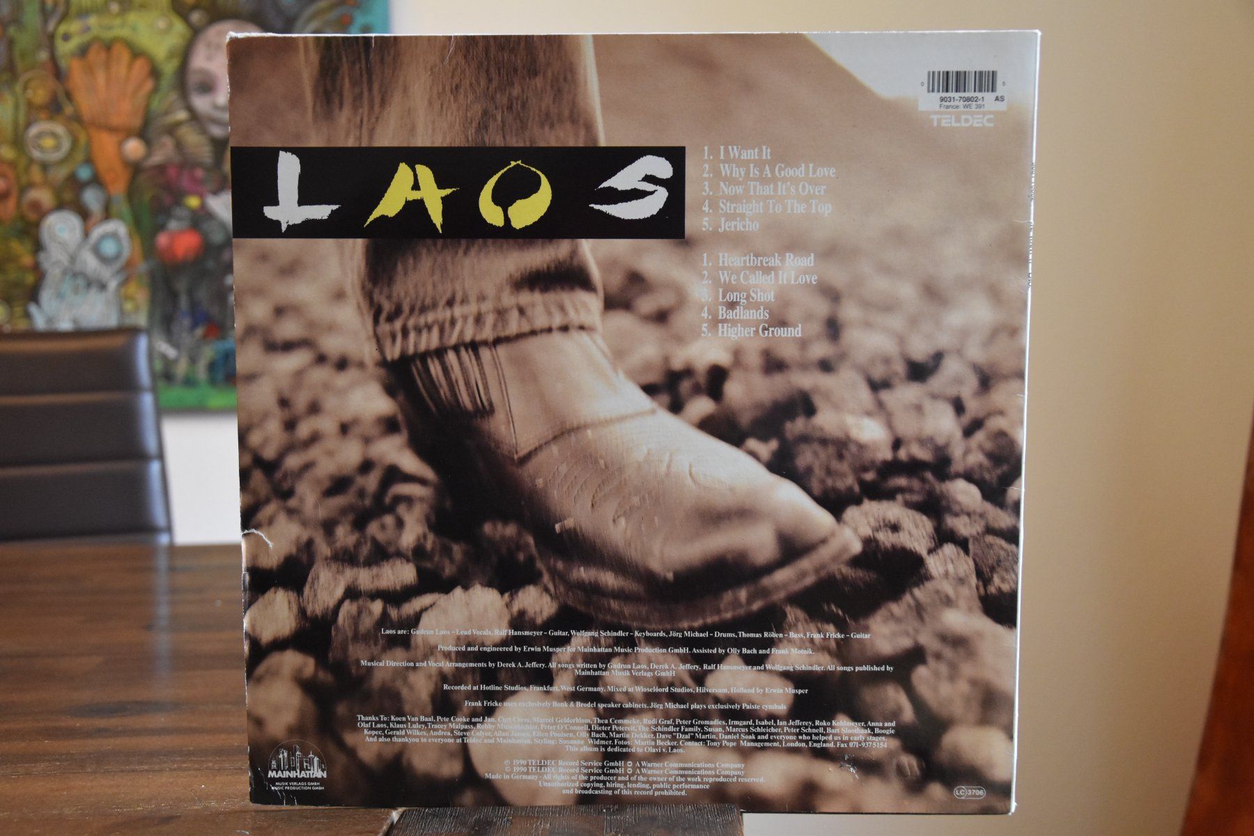 Dischi in vinile: LAOS - We want it! LP 1990 – Usato da Winterthur venduto da HarryBetancourt 1