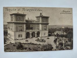 Ansichtskarte Tenuta di Toiano Villa Palatia Pontedera, 1917