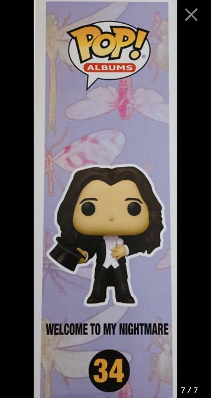 Autografi: funko pop Alice cooper signé – Nuovo e nell'imballaggio originale da Sornard-Nendaz venduto da JYTI90 5