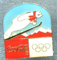 Coca Cola Eisbär  Skispringen