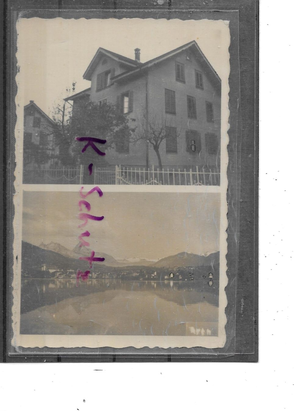 Cartoline postali: SZ Arth – Usato da Schocherswil venduto da Wilare