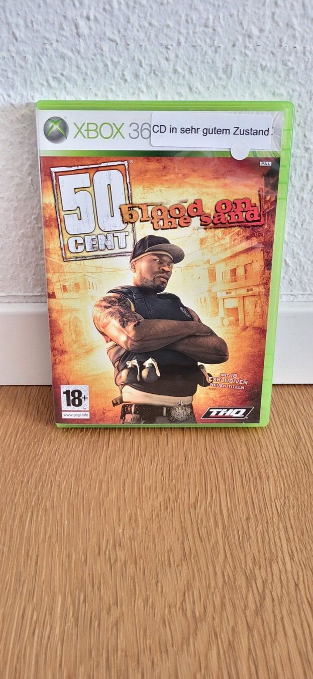 Microsoft Giochi: Xbox 360 - 50 Cent Blood on the Sand – Usato da Münsingen venduto da DigitaleSpielecke
