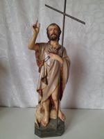 Heiliger Johannes der Täufer, Statue mit Stab und Lamm, 1913