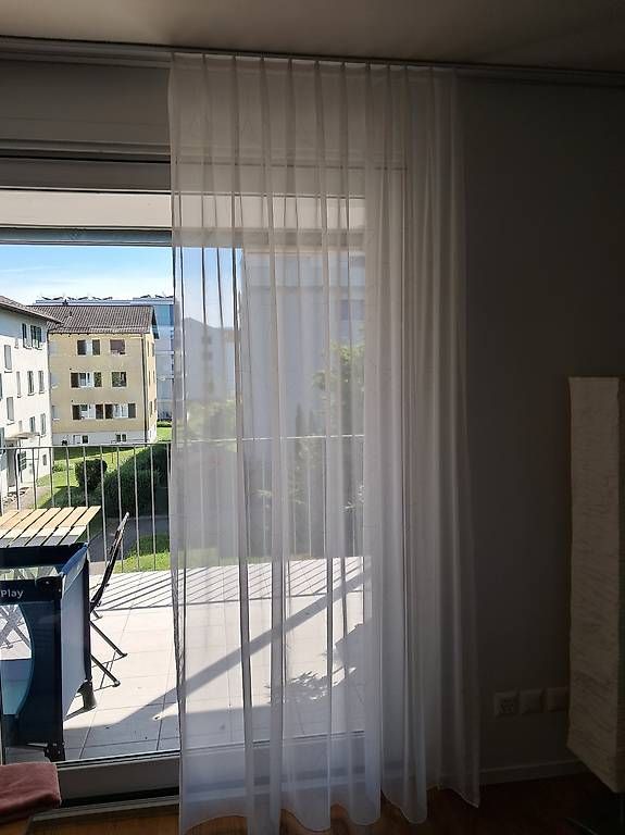 Vorhänge: Weisse Vorhänge, bodenlang – Gebraucht aus Uster von ellenaa 1