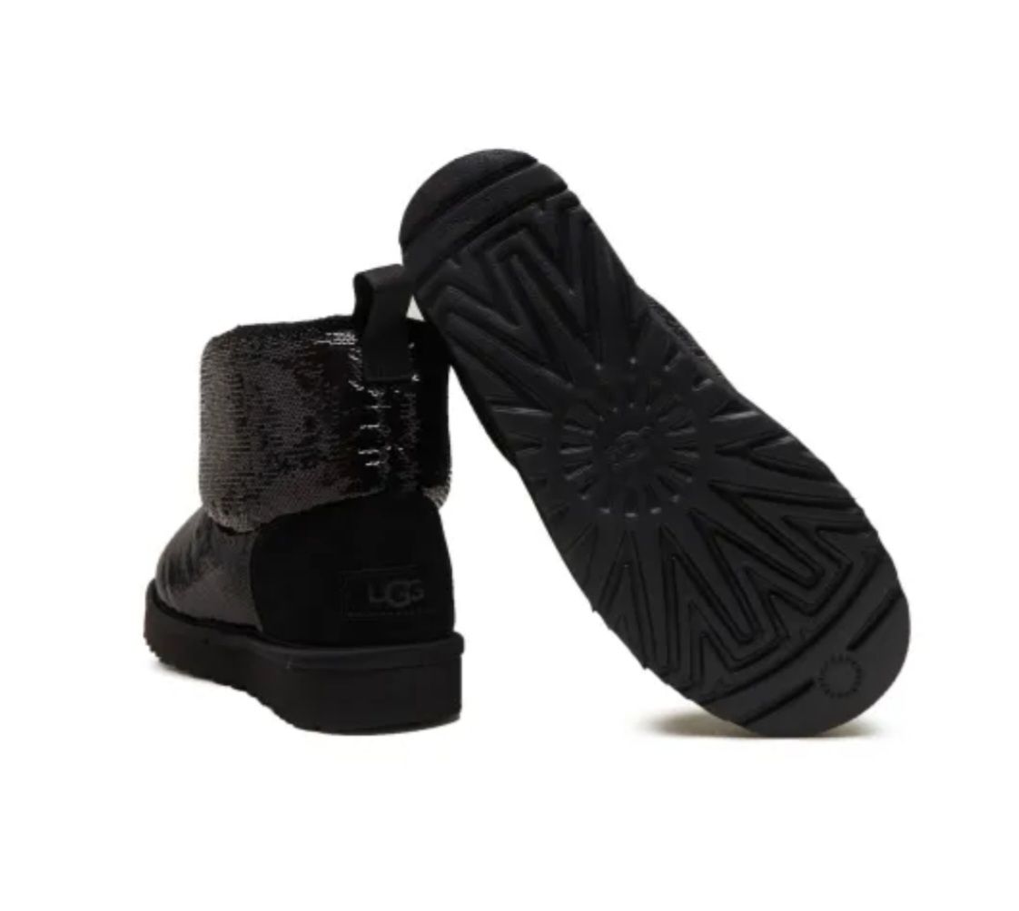 Ugg Damenschuhe: UGG Classic Mini Mirror Ball Boots Schwarz Gr. 38 – Neu (gemäss Beschreibung) aus Grüningen von scotus82 7