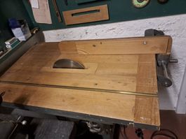 Tischkreissäge mit viel Zubehör gebraucht funktionsfähig