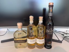 GRAPPA MARZADRO 2x 18 LUNE 1x LA TRENTINA 1x GEWÜRZTRAMINER