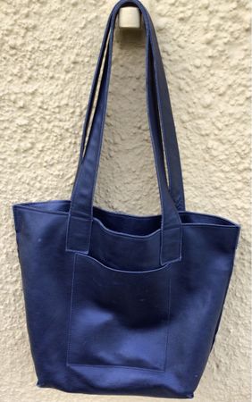 Ledertasche schwarz