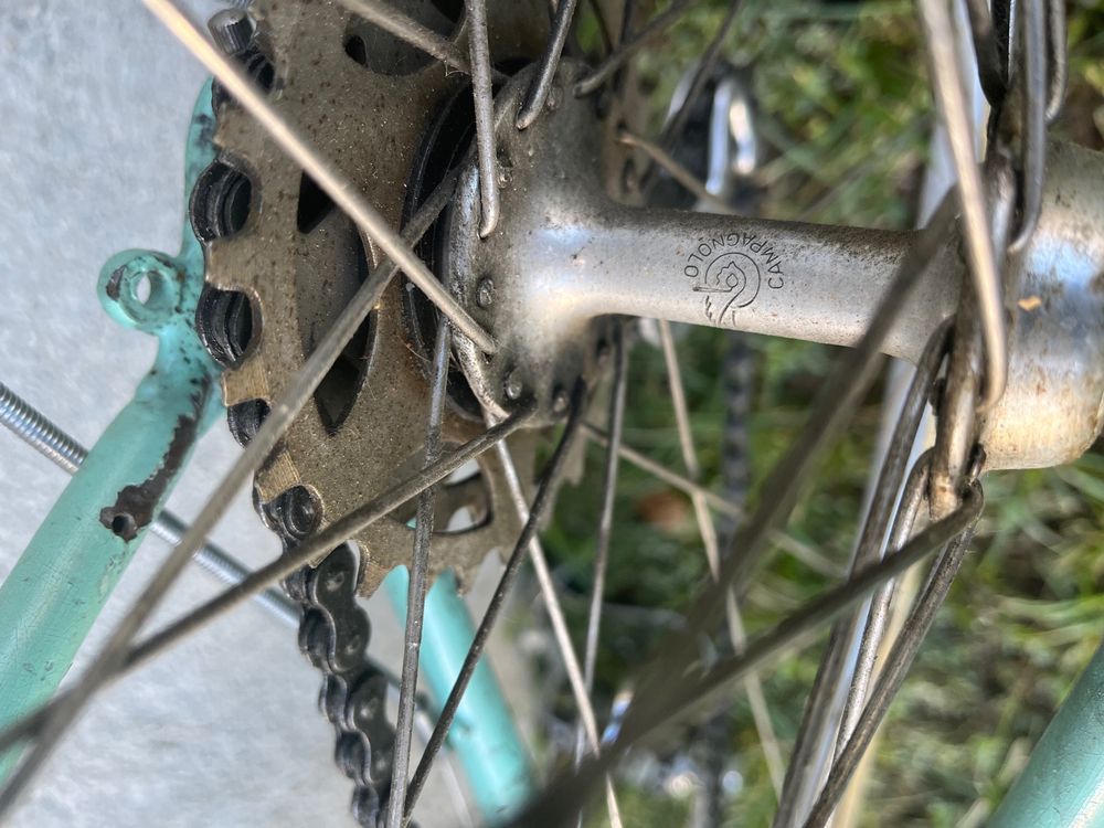 Vélo De Course Vintage Bianchi – Équipé Campagnolo – Vélo Cyclisme Course Ancien