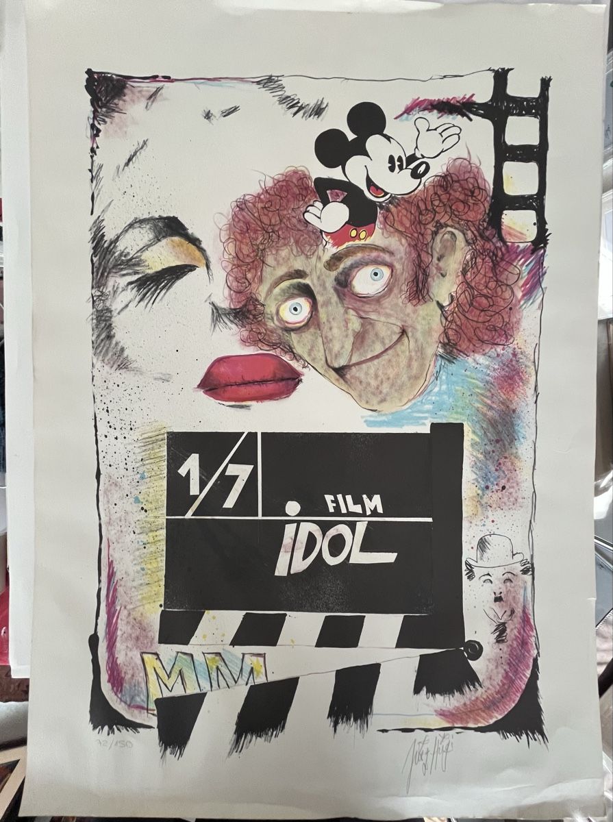 Poster & Bilder: Originales Filmposter "Idol" von Micky Hoogervorst! – Gebraucht aus Riehen von mcmal
