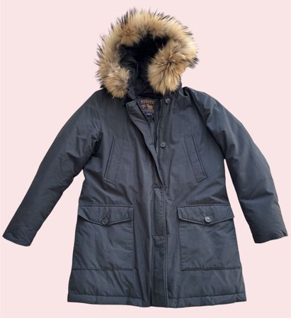 Woolrich Damen Daunen-Winterjacke mit Pelzkragen, Gr. XL😍❄️