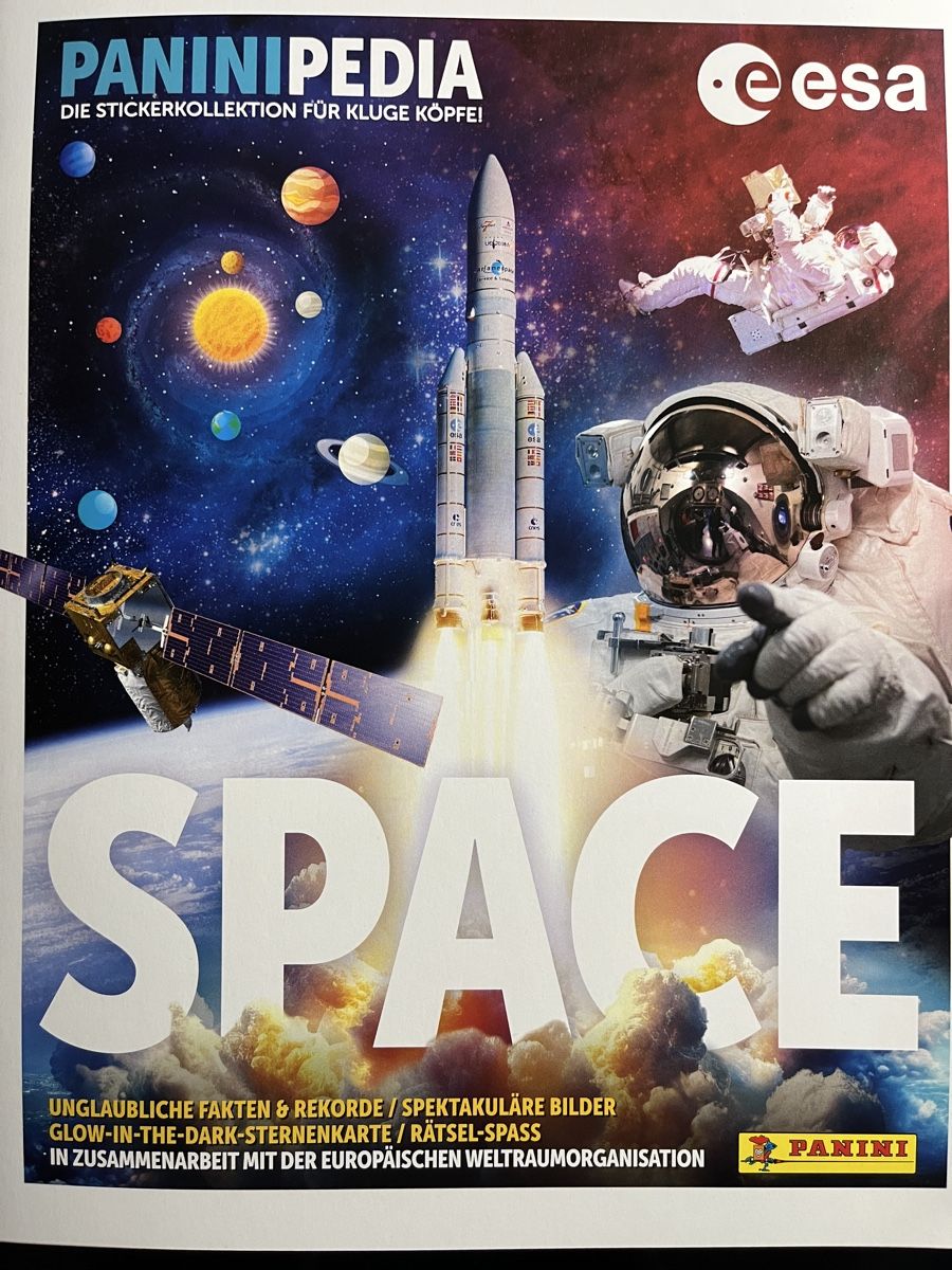 Panini Albums: Paninipedia Space album vide – Neuf avec emballage d'origine à Pont (Veveyse) par Labiche0