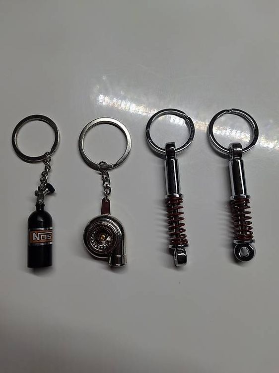 K-Pop Demon Hunters 4er-Set Schlüsselanhänger - Acryl Keychains Für Anime-Fans
