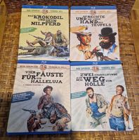 Bud Spencer Terence Hill Blu-ray 4er Set guter Zustand