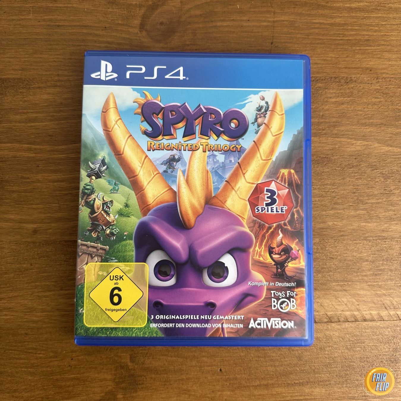 Spiele: PS4 Spyro Reignited Trilogy Activision – Gebraucht aus Luzern von fairflip