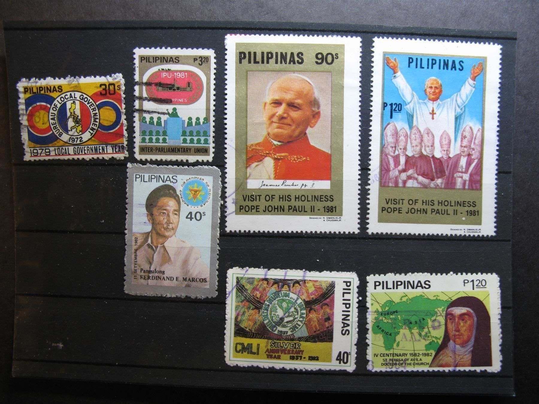 Tutti i francobolli: PH 1979 / 1982 Philippinen Marken – Usato da Wil SG venduto da fva01