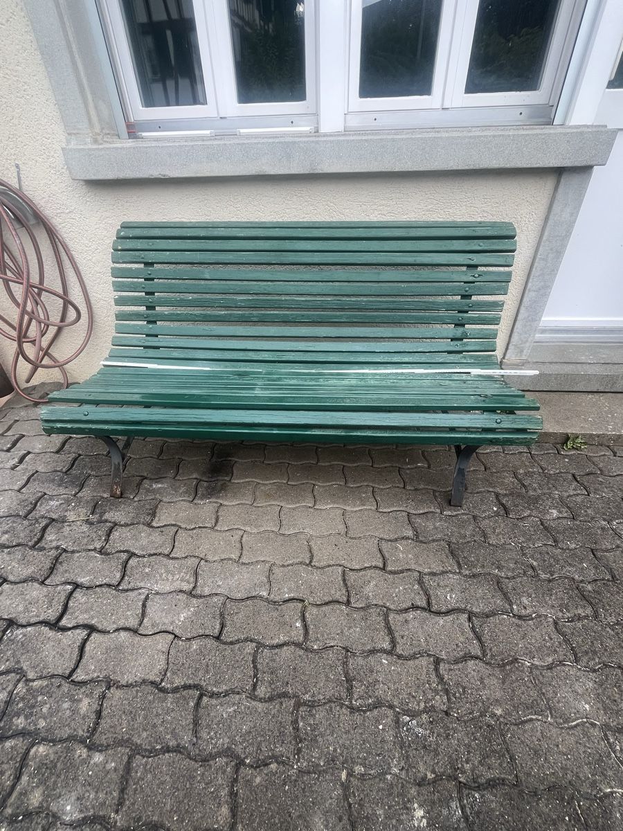 Bänke: Gartenbank antik – Gebraucht aus Richterswil von Ness