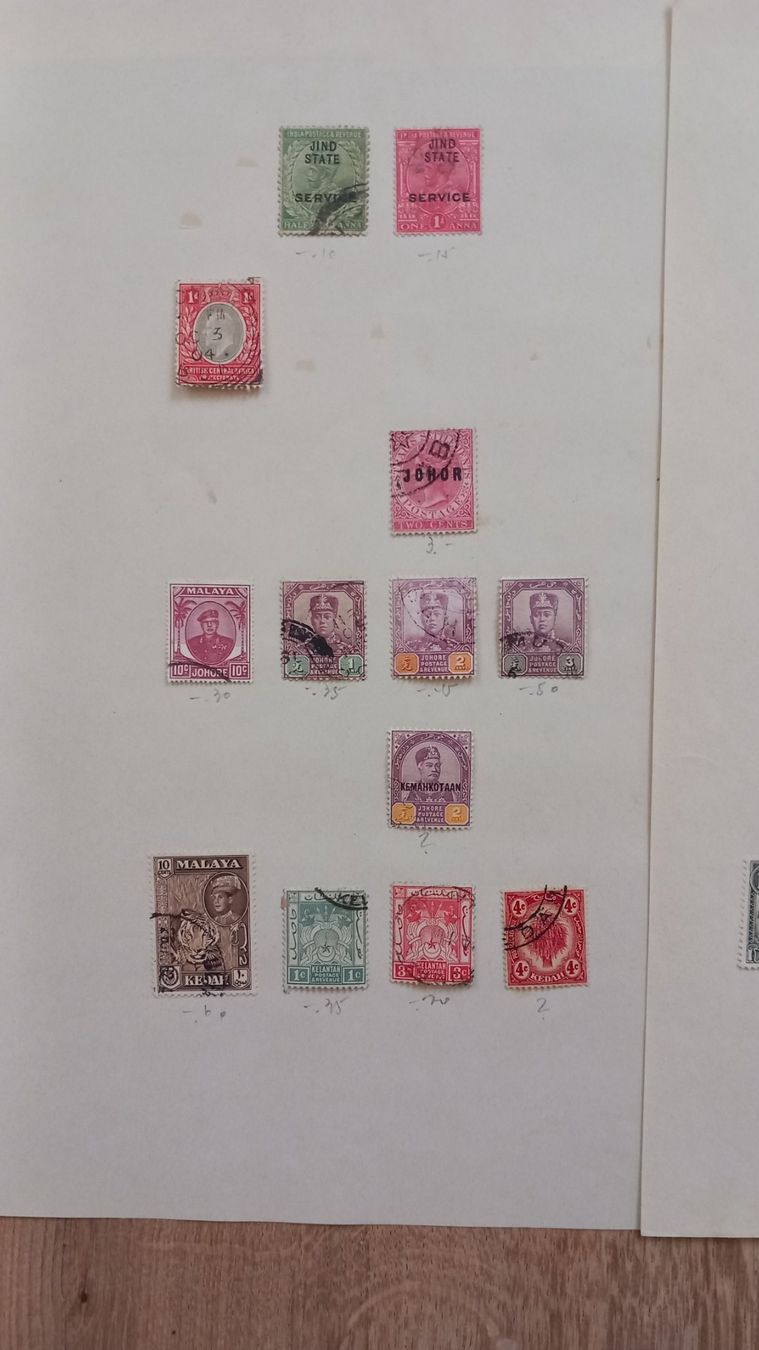 Tous les timbres: Verschiedene Englische Kolonien – D'occasion à Langnau am Albis par Charlytheant 2
