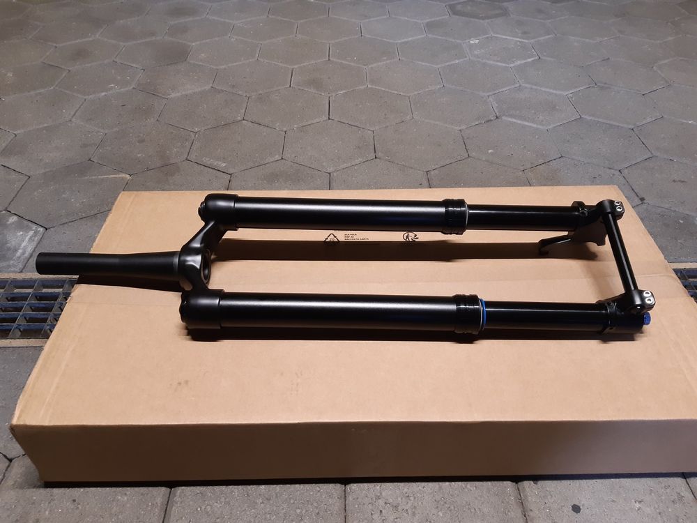 MTB Federgabel 27,5/29 Zoll Boost Luftgabel - 140mm Federweg Mit Scheibenbremse