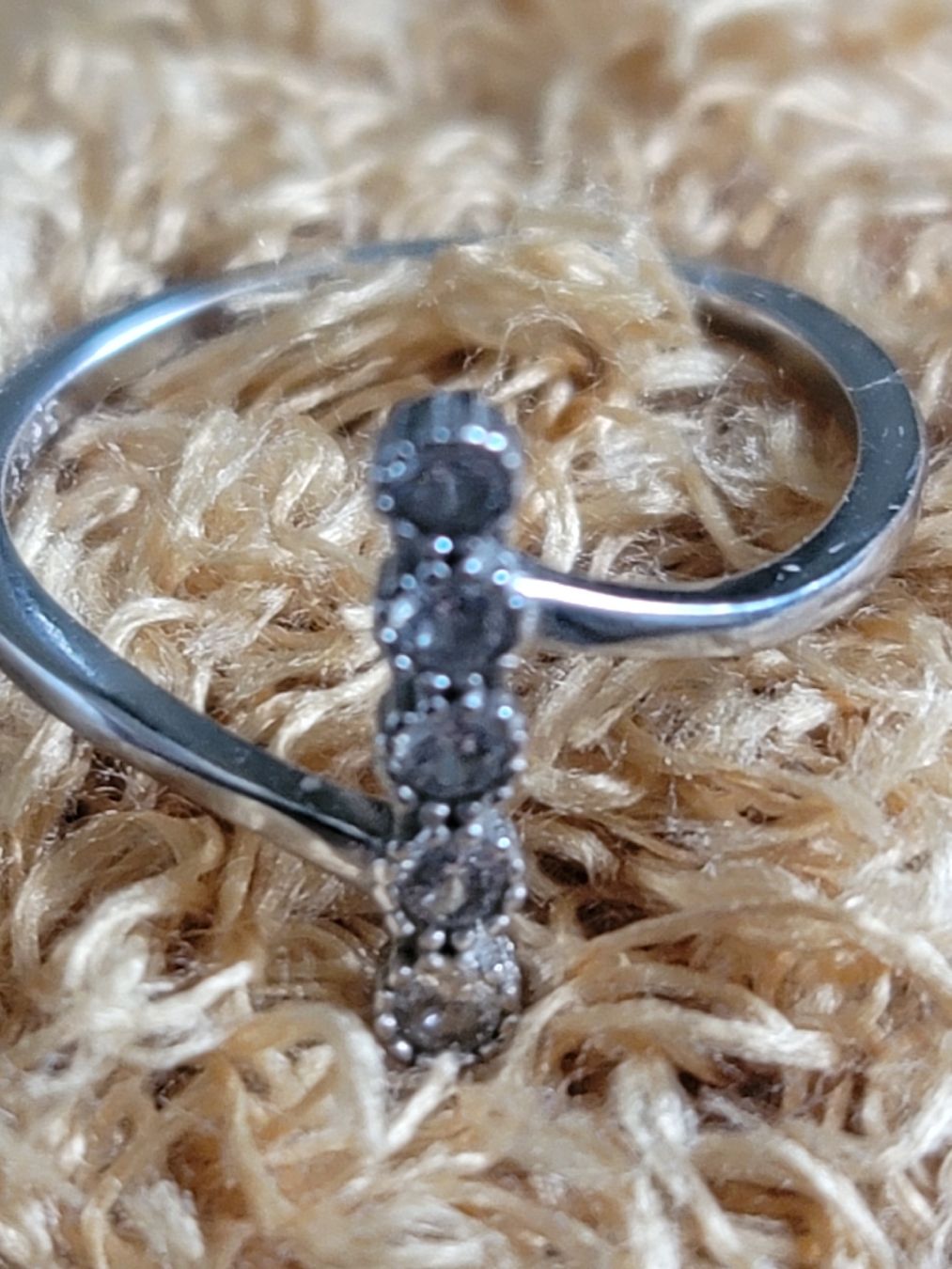 Ringe: Silberring horizontal, 925 mit Zirkonia, 50, anello argento – Gebraucht aus Zollikerberg von Nice_Name 9
