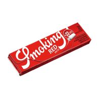24x Smoking 33 cartine lunghe red + 33 filtri in cartoncino