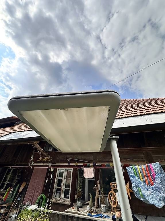 Lampade: Werkstattleuchte auf Standfuss – Usato da Rapperswil BE venduto da Aladytom 1