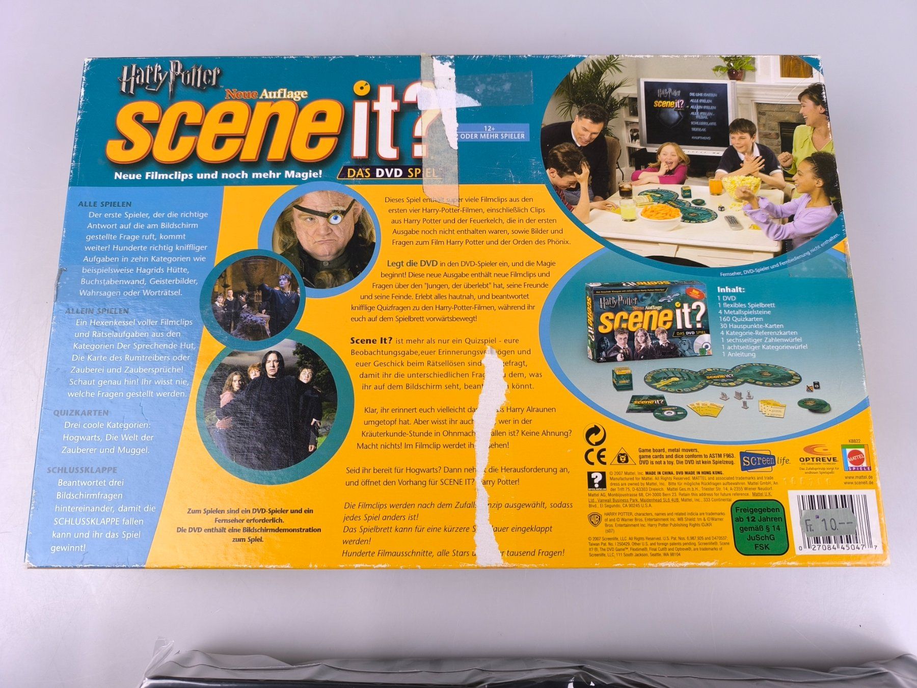 Spiele: Harry Potter DVD Spiel "scene it?" – Gebraucht aus Rüti ZH von Restwert_Rueti_ZH 1