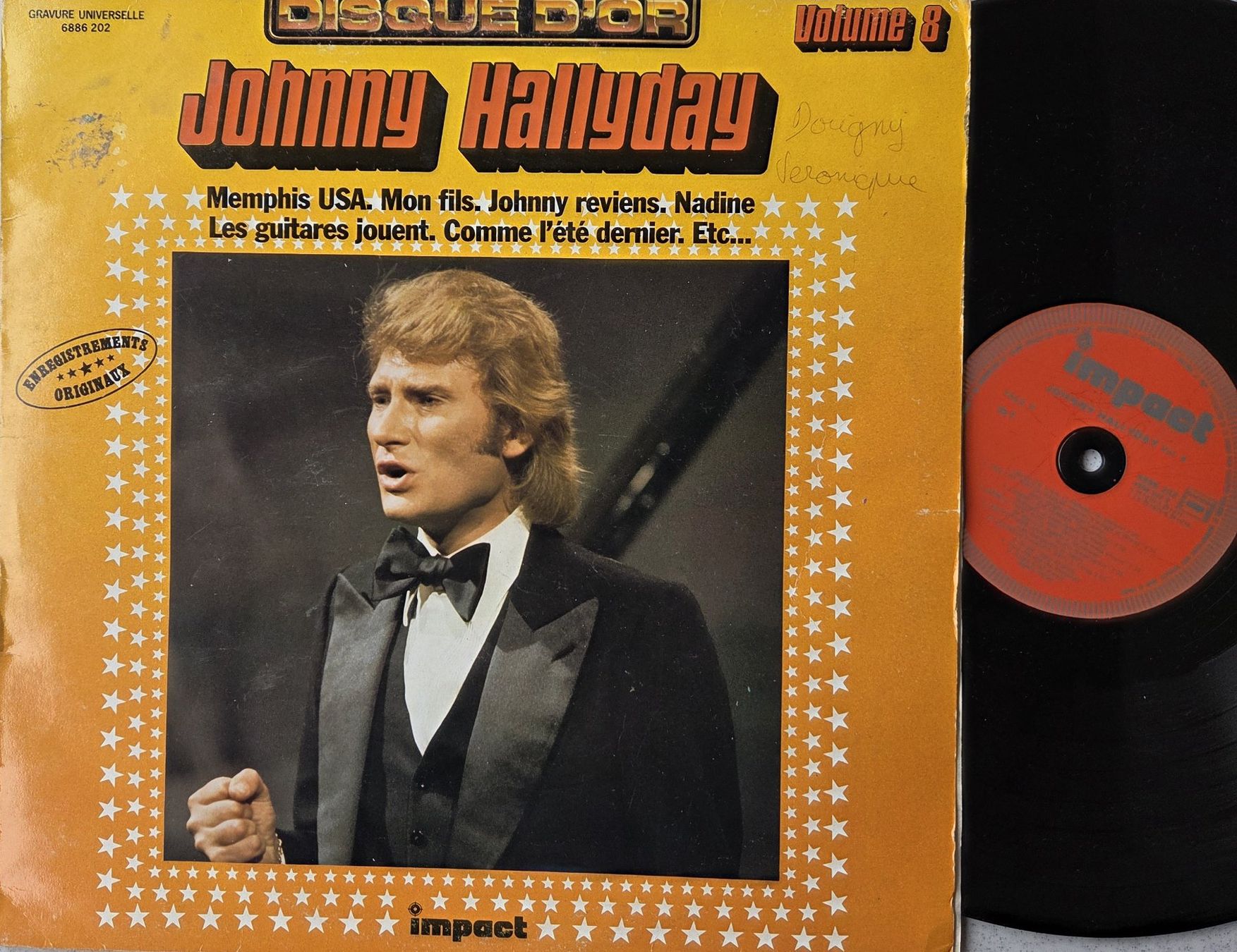 Dischi in vinile: JOHNNY HALLYDAY - LP Impact - Volume 2 – Usato da Noréaz venduto da Hallyday 7