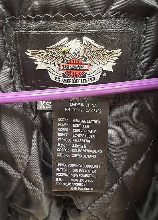 Harley-Davidson Jacken: Exklusive Harley Davidson Damen-Lederjacke – Gebraucht aus Frauenfeld von awi_bc8x 2