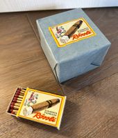 Altes 10er-Pack Zündhölzer "ZIGARREN - ZIGARILLOS - Rössli"