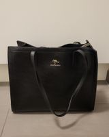 Sac noir en cuir