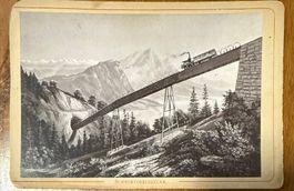 1880s Schnurtobelbrücke bahn Spielzeug Eisenbahn