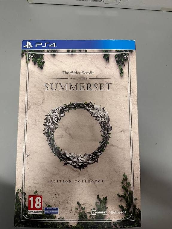 Sony Jeux: The Elder Scrolls Online Summerset édition collector PS4 – D'occasion à Pont-de-la-Morge par Darfal