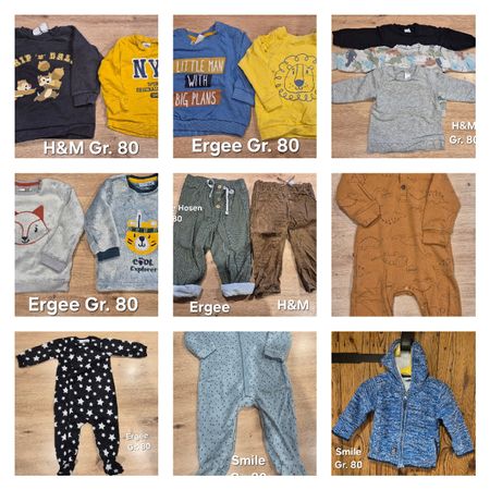Kleiderpaket Junge Grösse 80 H&M Ergee gebraucht