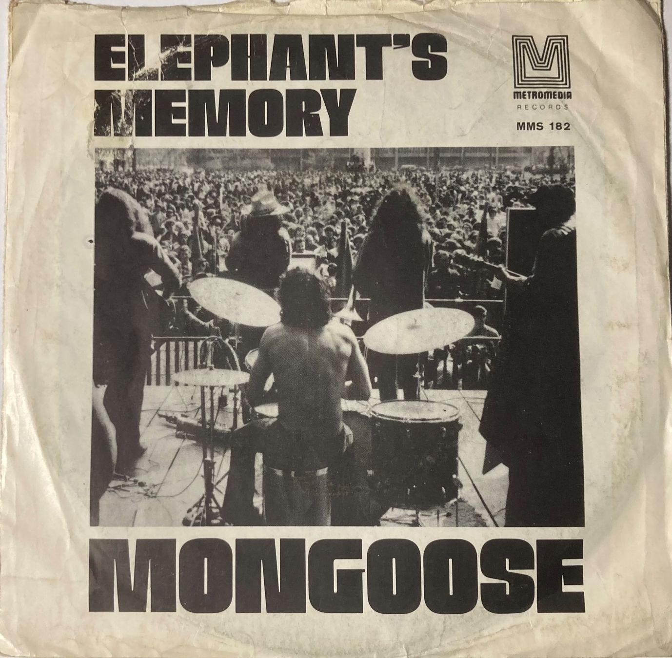 Schallplatten: ELEPHANT'S MEMORY - MONGOOSE – Gebraucht aus Poliez-Pittet von Newtown-Records 1
