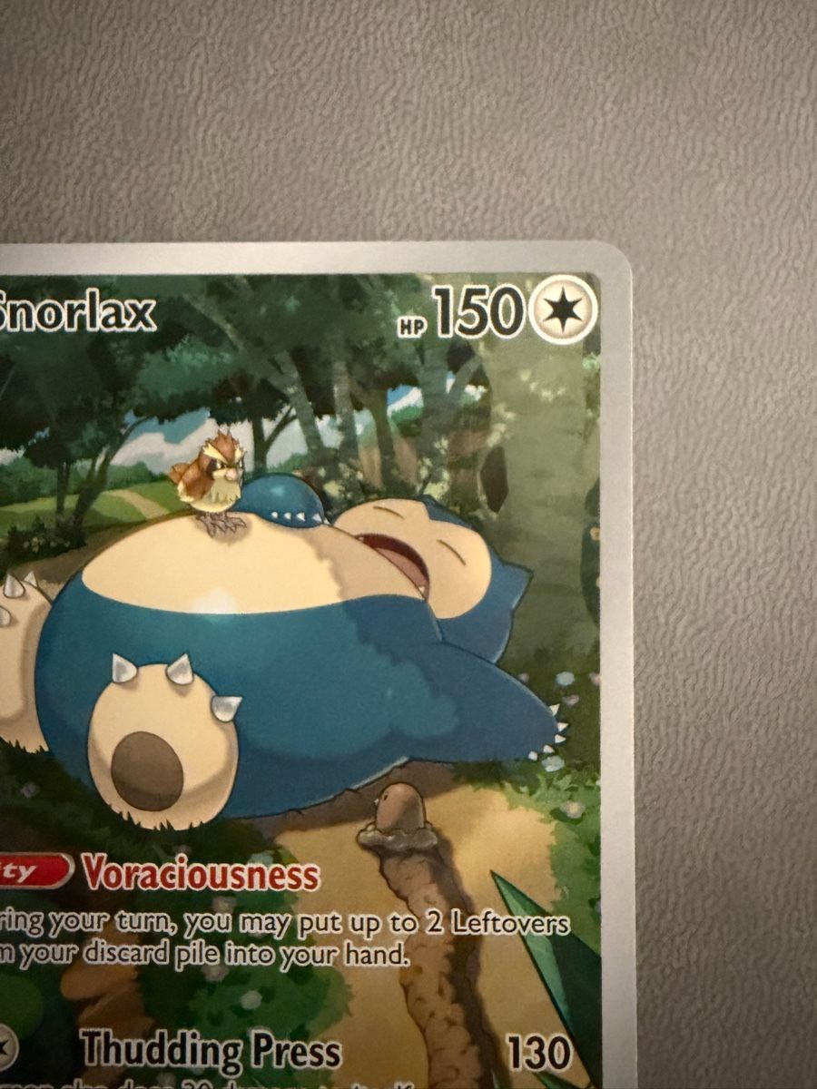 Pokémon Carte collezionabili: Snorlax SV Black Star Promo – Usato da Biel/Bienne venduto da Anita.H67 3