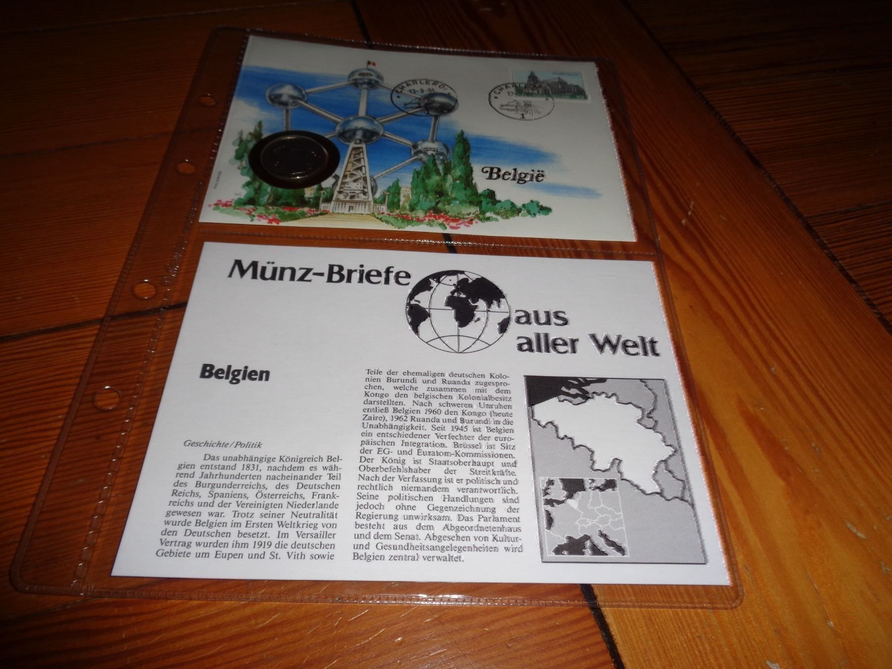 Tutti le monete: Münzbrief Belgien – Usato da Olten venduto da Disc-Verkauf
