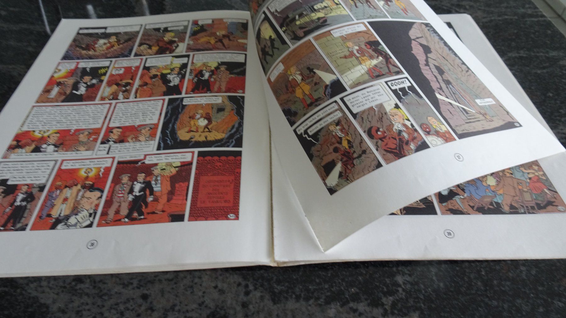 Fumetti: DER SCHÄDEL DES SULTANS  CARLSEN COMIC – Usato da Zürich venduto da Roulet 7