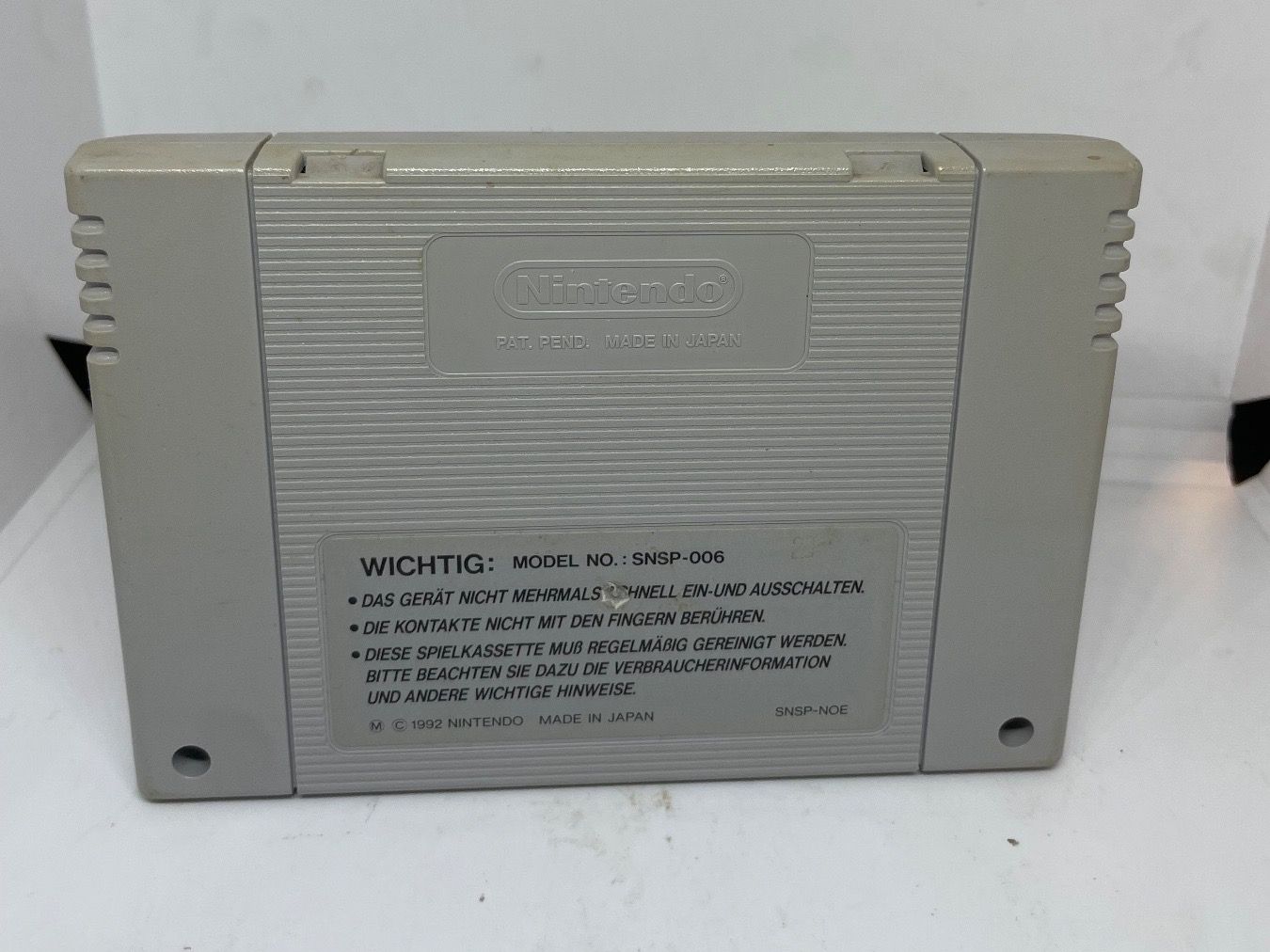 Nintendo Giochi: Shadowrun SNES Nintendo – Usato da Dietlikon venduto da NESFEVER 1
