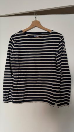 Langarmshirt Mousqueton gestreift Grösse XS