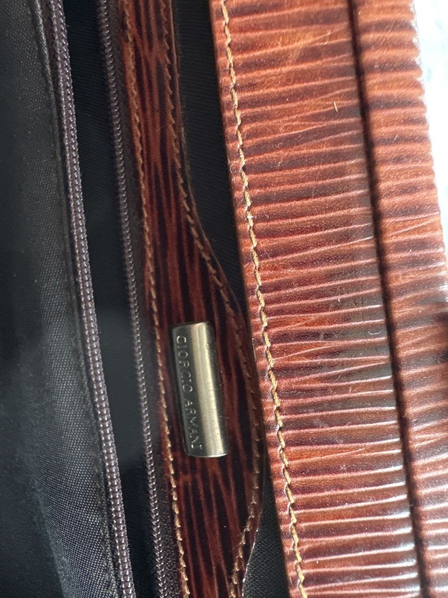 Armani Taschen für Damen: Giorgio Armani Epi Leder Handtasche – Gebraucht aus Meilen von aveneg 4