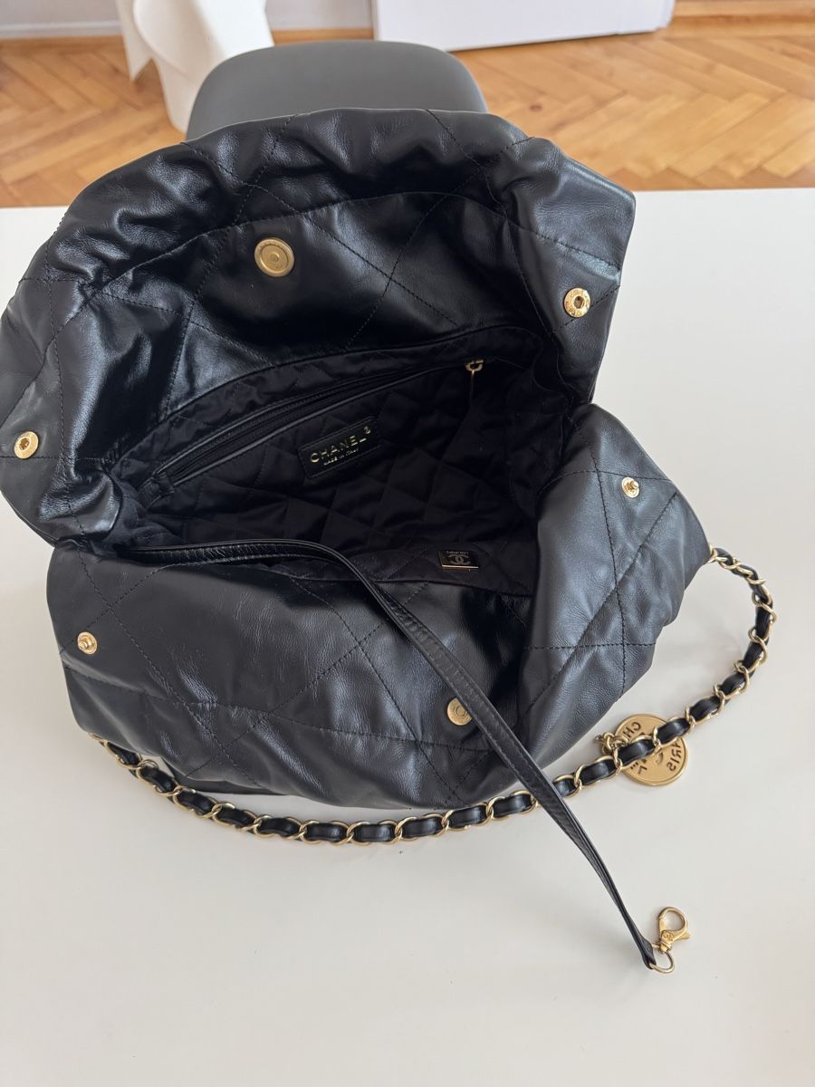 Chanel Borse da donna: Chanel 22 Black – Usato da Solothurn venduto da Vintage87 4