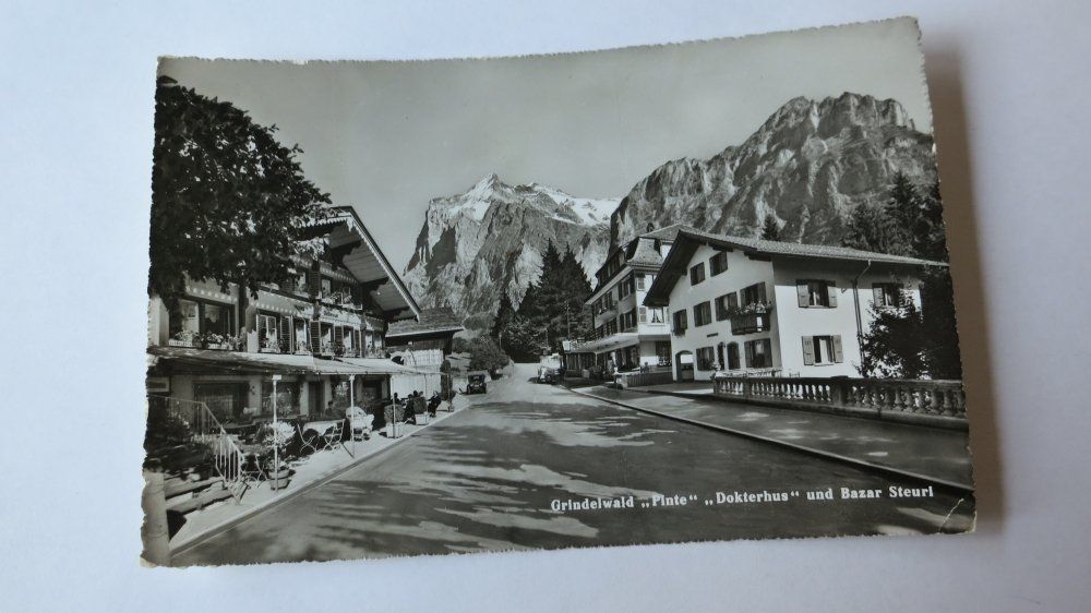 Cartoline postali: Grindelwald - um ca. 1950 – Usato da Jona venduto da centumprata