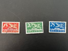 Flugpost F3-F5 gestempelt (B631)