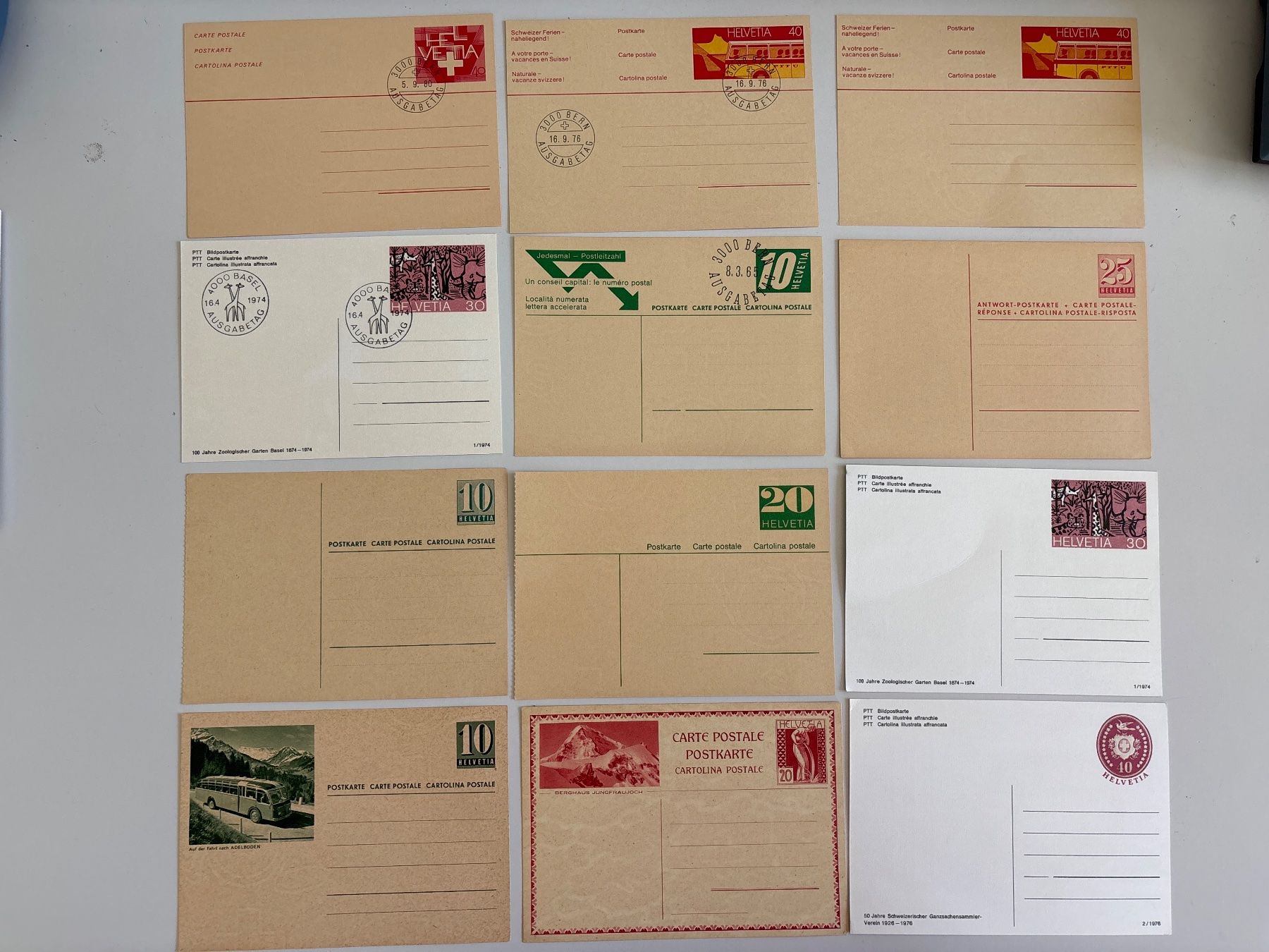 Tutti i francobolli: Lot Schweiz - Postkarten – Nuovo (secondo la descrizione) da Adliswil venduto da derrick0825