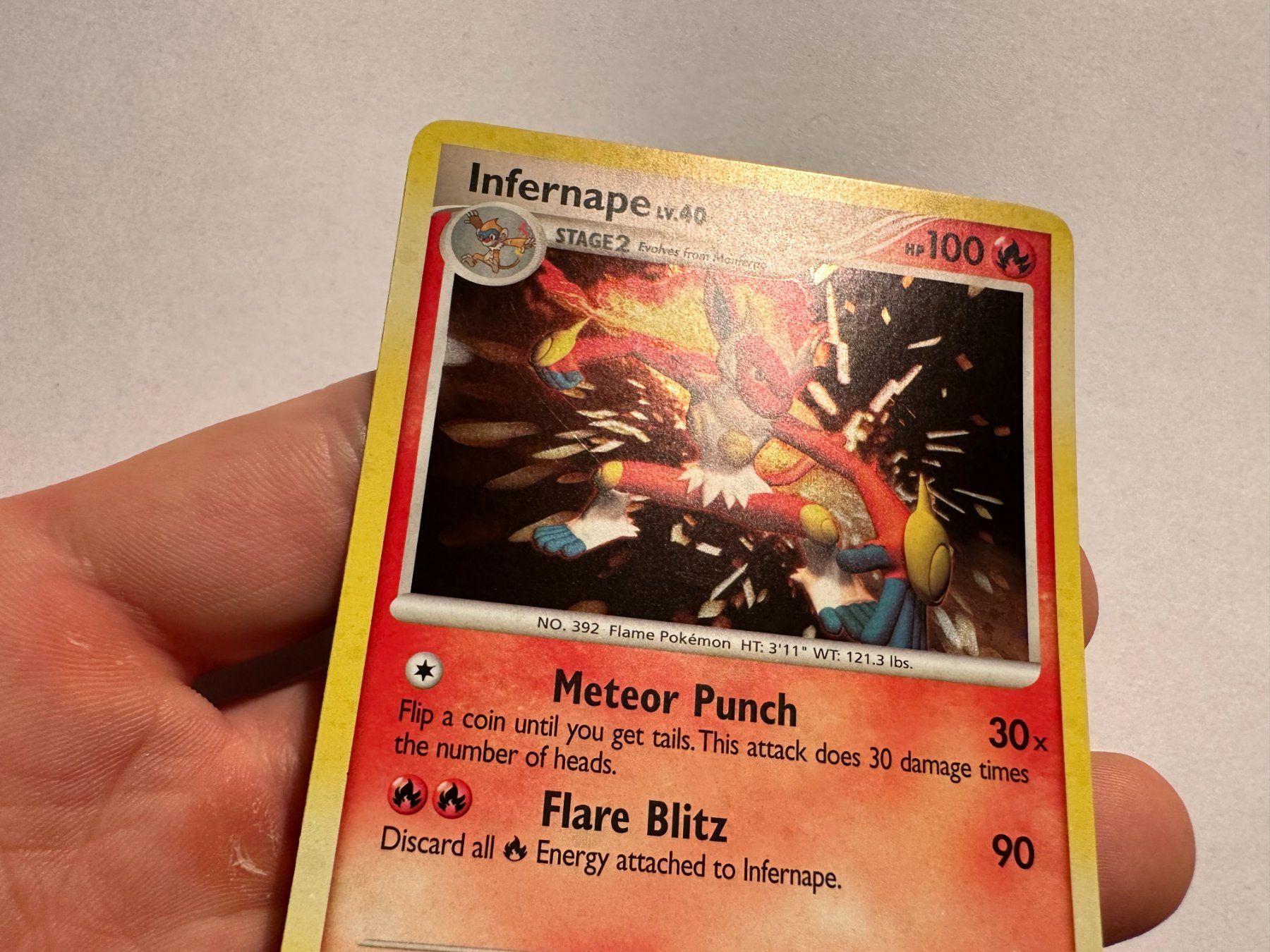 Pokémon Sammelbilder & Trading cards: Infernape holo bleed Diamond & Pearl Base EN – Gebraucht aus Hagendorn von Pokecollectorch 2